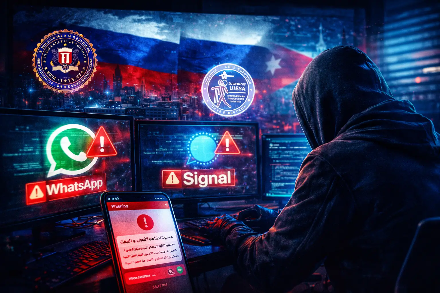 تحذير من FBI: قراصنة روس يستهدفون تطبيقات المراسلة